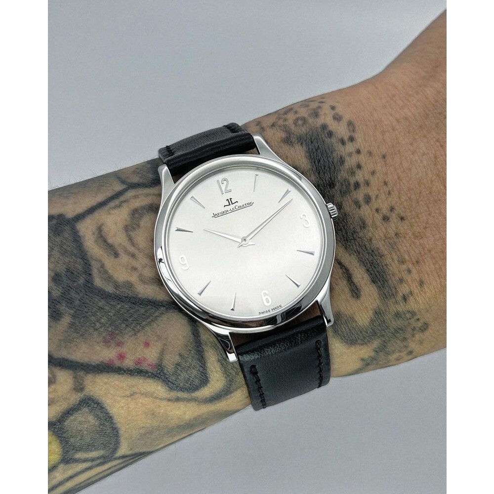 34mm JLC Jaeger LeCoultre Master Ultra Thin Manual Winding Sapphire Back E S Watches